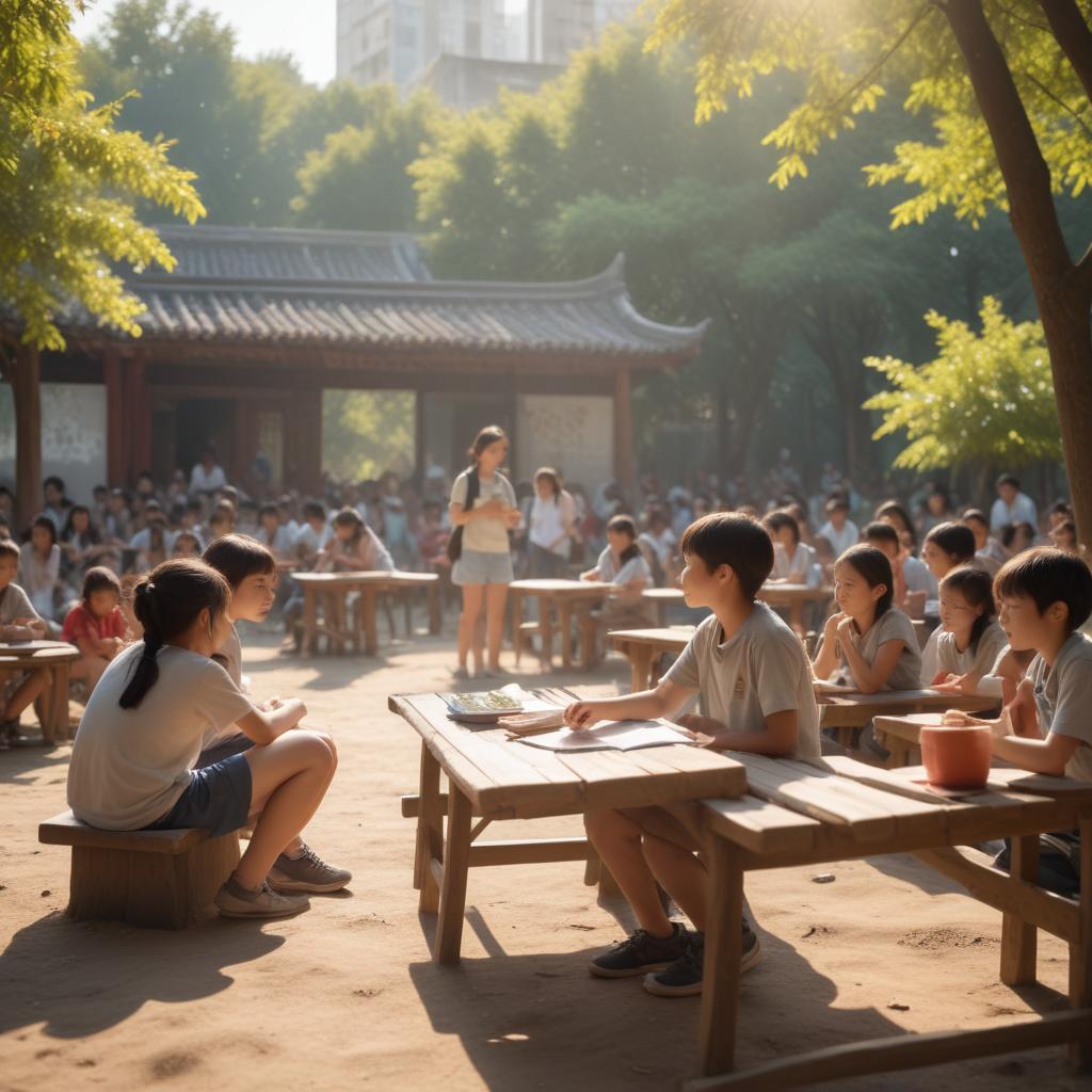 Изучение китайского языка в лингвистическом лагере для детей и подростков в Китае